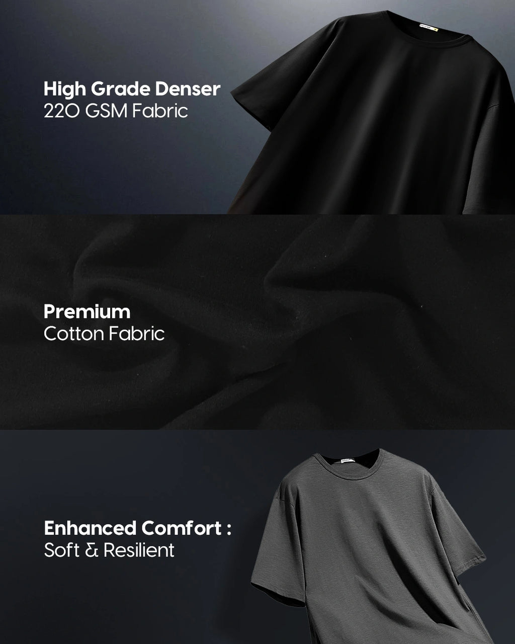 Men's Black Wind Hashira Graphic Printed Oversized T-shirt